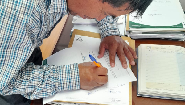 FIRMA DE CONVENIO ENTRE EL GADP PICAIHUA Y EL GOBIERNO PROVINCIAL DE TUNGURAHUA